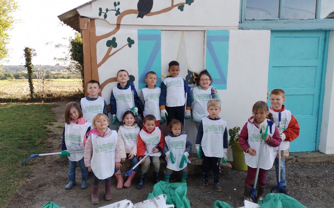 Participation à “Nettoyons la nature”