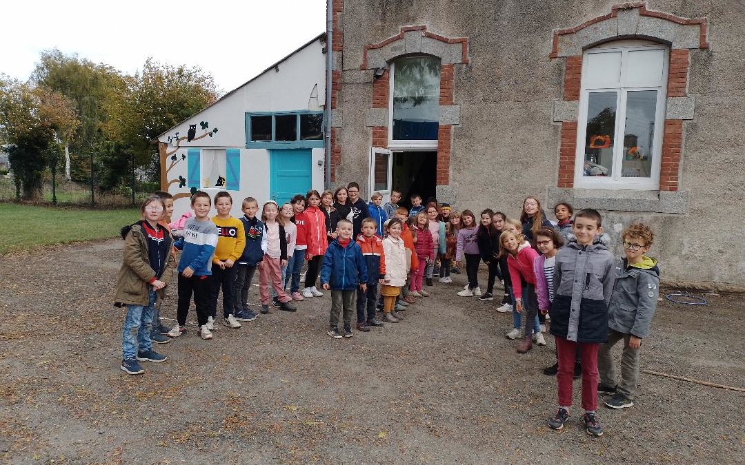 “Affiche tes JO” avec les élèves de nos 2 classes